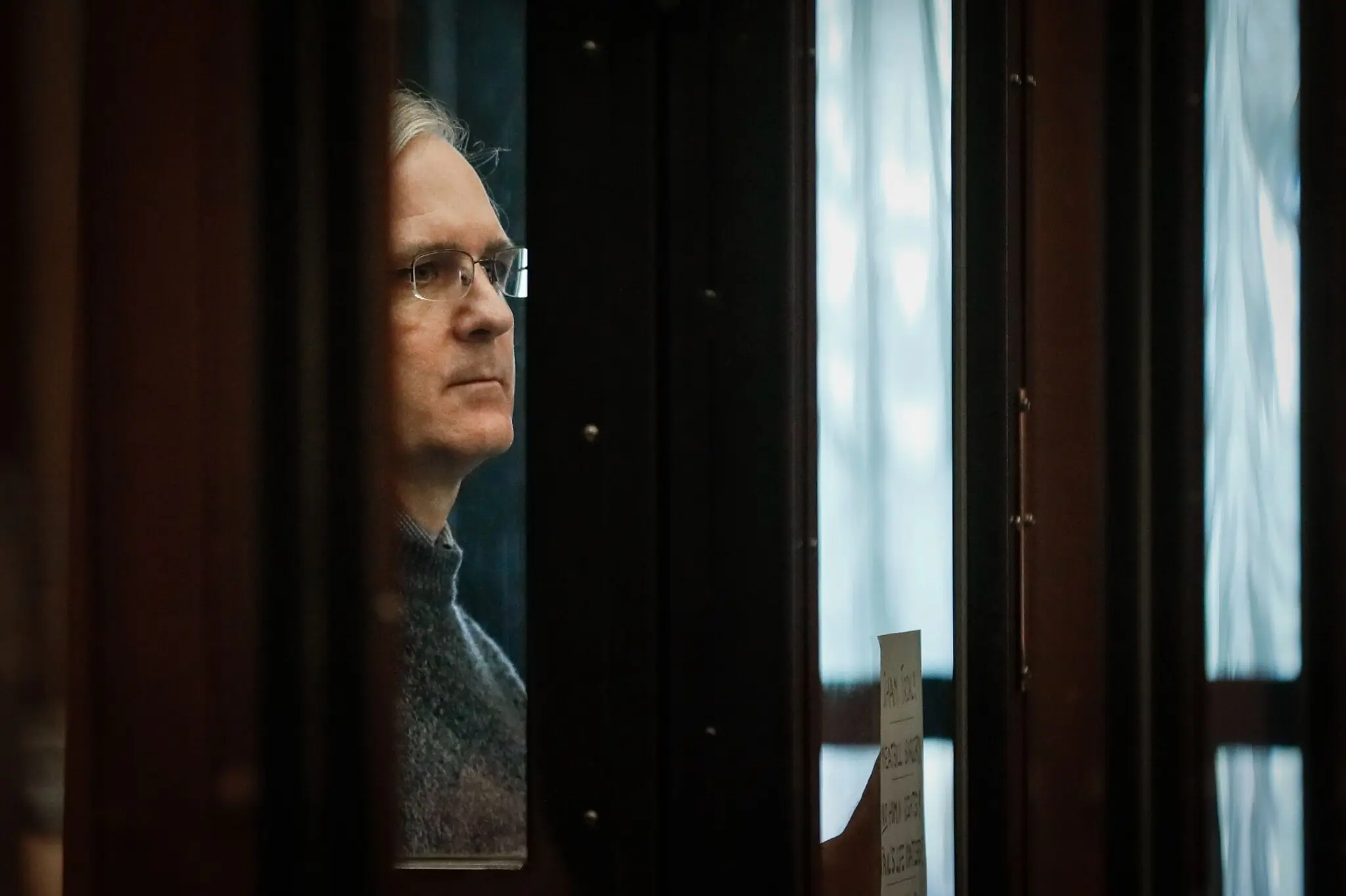 Пол Вілан під час розгляду справи про шпигунство в Московському міському суді в червні 2020 року.